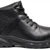 YINGCSM Mens Work Boots Non Slip Chef Shoes Black-3
