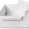 Refrigerator Ice Bin Replacement White Plastic Kitchen-0