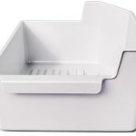 Refrigerator Ice Bin Replacement White Plastic Kitchen-0