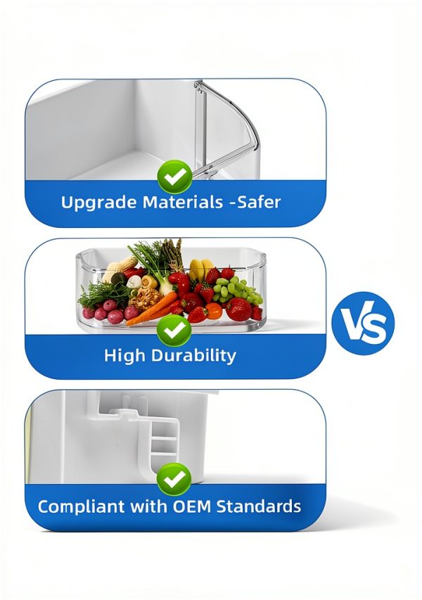 MTZUL AAP73051305 Refrigerator Door Bin Replacement Food-6