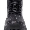YINGCSM Mens Work Boots Non Slip Chef Shoes Black-2