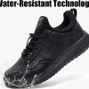 Pavo Non-Slip Work Shoes Men Leather Water-Resistant-1
