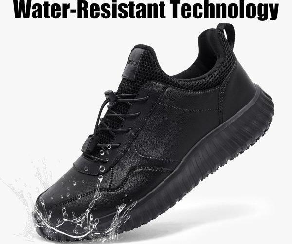 Pavo Non-Slip Work Shoes Men Leather Water-Resistant-1