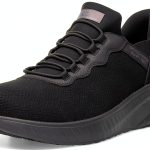 Skechers Work Shoes Slip Resistant Mens Black Wide Sizes-0