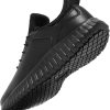 SHULOOK Non Slip Work Shoes Mens Black Slip On-1