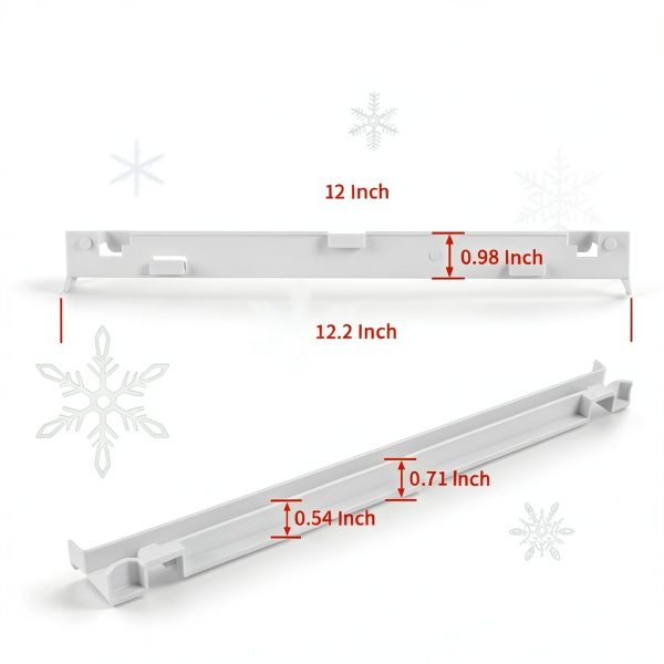 KOZHOM WP2223320 Refrigerator Drawer Slide Rails Replacement-3