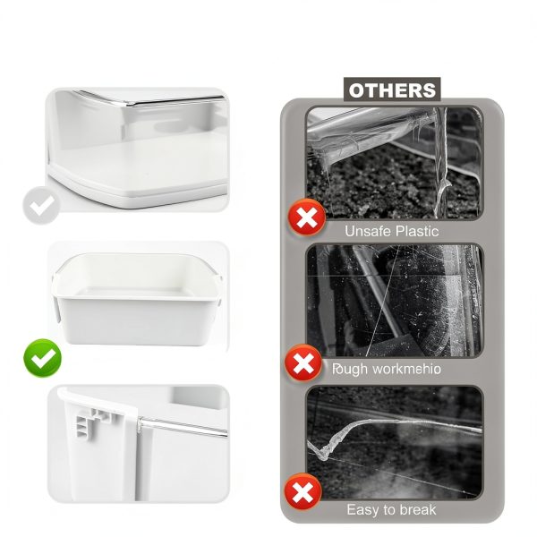 Garsoo LG Refrigerator Door Bin AAP73051305 White-6