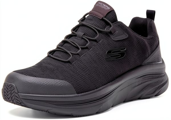 Skechers Slip Resistant Memory Foam Mens Work Shoes-0