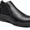Pavo Non-Slip Work Shoes Men Black Slip-Resistant Comfort-4
