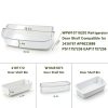 MIFLUS Refrigerator Door Bin WPW10710203 Glossy Finish 2-3