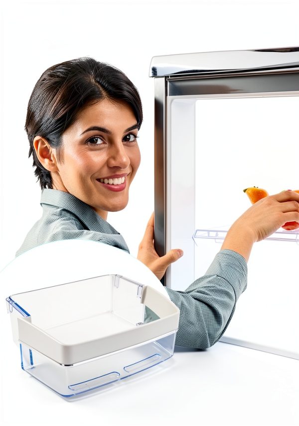 Maigoo WR71X11052 Refrigerator Gallon Door Bin White-5