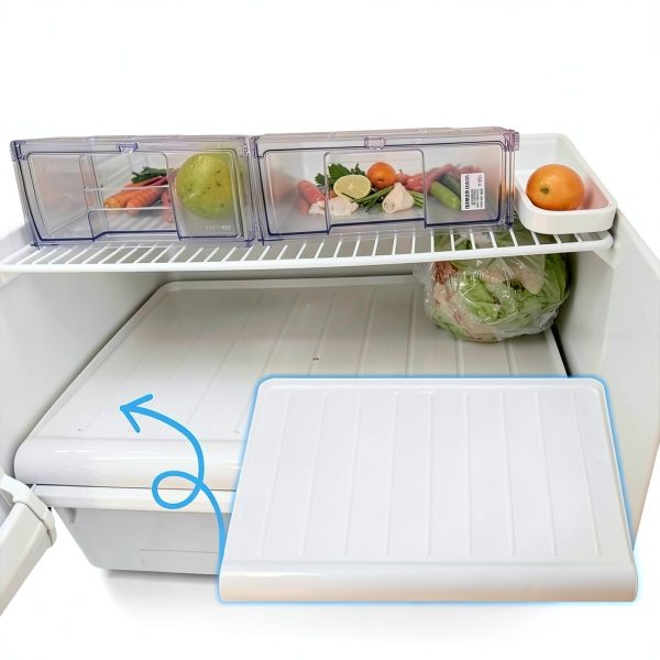 GE Refrigerator Crisper Pan Cover ABS Plastic Replacement-5