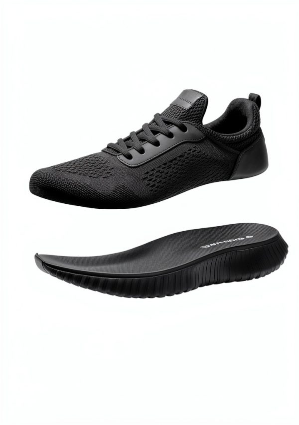 Bruno Marc Non-Slip Work Shoes Men Black Safety Certified-6