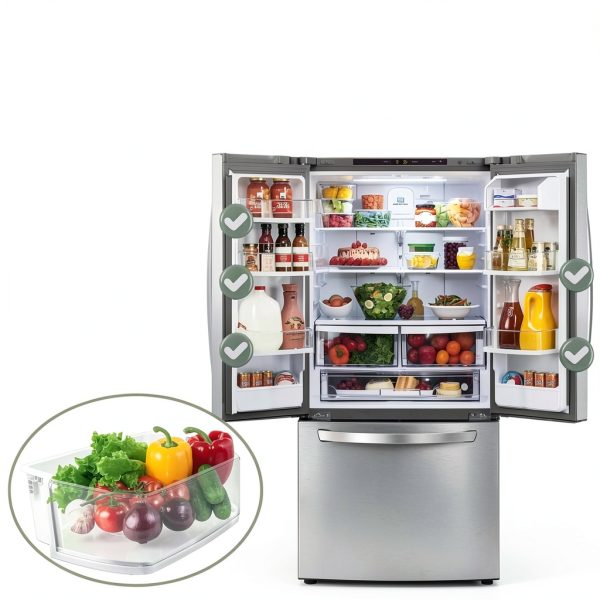 Garsoo LG Refrigerator Door Bin AAP73051305 White-4