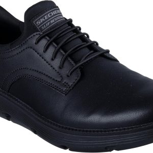 Skechers Non Slip Work Shoes Men Leather Slip Resistant-0