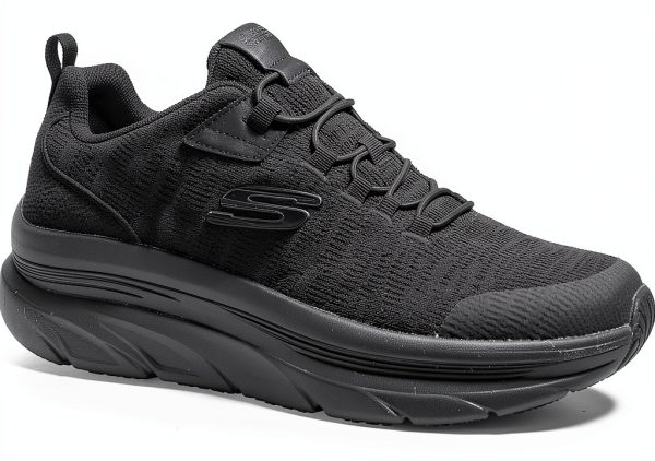 Skechers Slip Resistant Memory Foam Mens Work Shoes-1