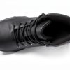 YINGCSM Mens Work Boots Non Slip Chef Shoes Black-4