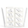 MIFLUS Refrigerator Pan Hangers Solid Plastic Drawer Slide-2