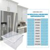 Fametrade Refrigerator Crisper Drawer Humidity Control-1