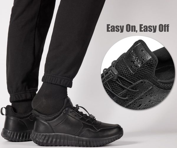 Pavo Non-Slip Work Shoes Men Leather Water-Resistant-4
