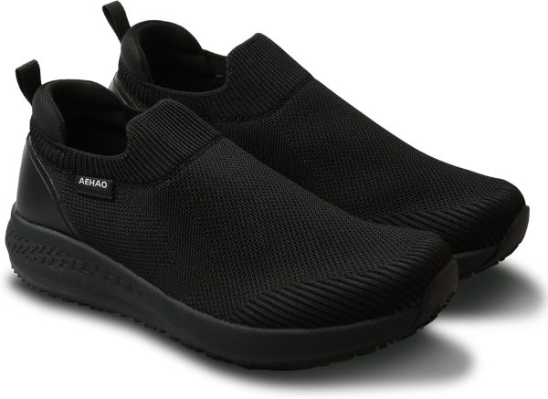 Pavo Slip On Work Shoes Men Non Slip Waterproof Kitchen-7