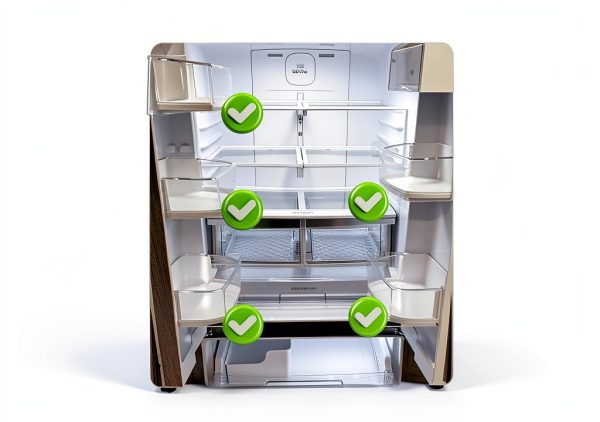 Garsoo LG Refrigerator Door Bin AAP73051305 White-3