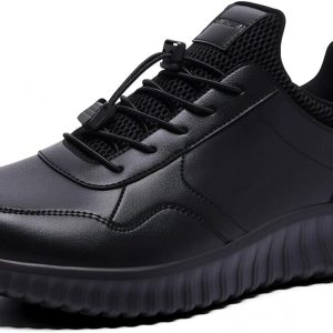 Pavo Non-Slip Work Shoes Men Leather Water-Resistant-0