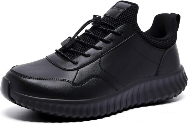 Pavo Non-Slip Work Shoes Men Leather Water-Resistant-0