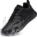 Taquco Mens Work Shoes Non Slip Waterproof Chef Shoes-0