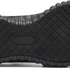 SHULOOK Non Slip Work Shoes Mens Black Slip On-4