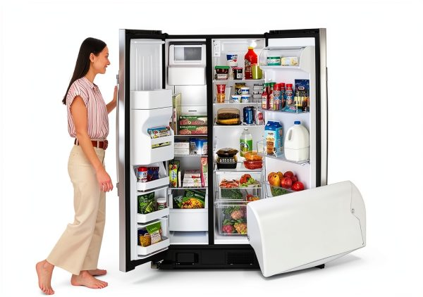 MTZUL Refrigerator Dairy Door Replacement Right Side Top-6