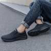 LARN SAFETY Slip Resistant Work Shoes Black Mens-1