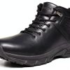 YINGCSM Mens Work Boots Non Slip Chef Shoes Black-1