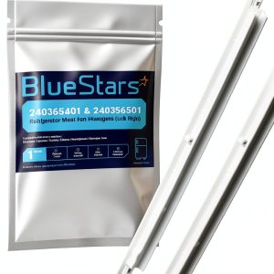 BlueStars Refrigerator Meat Pan Hangers Chrome Finish Set-0