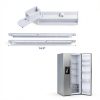 BlueStars Refrigerator Meat Pan Hangers Chrome Finish Set-2