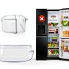 MIFLUS Refrigerator Door Bin WPW10710203 Glossy Finish 2-1