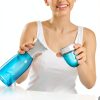 Bedside Water Carafe Set CHENGU 600ml Borosilicate Glass Tumbler-5