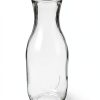 Weck Juice Jars 35.9 Ounce Set of 3 Vintage Rustic Glass Carafe-1